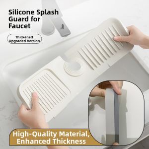 Anti-Splash Water-resistant Silicone Drain Mat