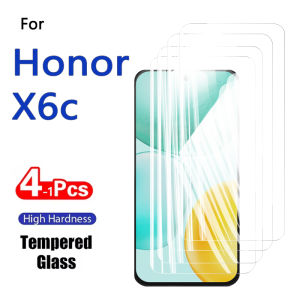 1-4PCS Screen Protector For Honor X6c X6 6c X 6 C Tempered Glass Crystal 9H High Aluminum Anti Scratch Case Friendly Fingerprint
