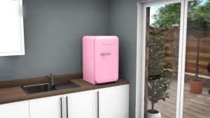 [11.11 Big Sale] Smeg 50’s Retro Style Vintage Mini Bar Fridge FAB5