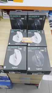 Logitech -ของเเท้ MX Master 3s Newๆๆ performance and 8000 DPI 8K DPI ANY-SURFACE TRACKING