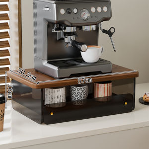 Coffee Machine Placement Shelf Organizer