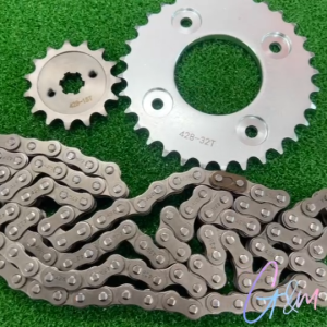 ชุดโซ่สเตอร์/428 สำหรับ เวฟ110i ได้ครบชุด3ชิ้น สเตอร์หน้า+หลัง+โซ่ WAVE110i