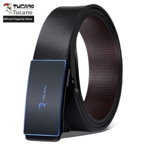 TUCANO | Automatic Buckle Business Leather Belt For Men Cowhide