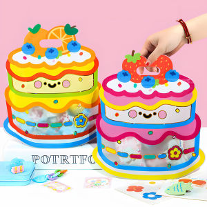 20/50Pcs Portable Plastic Ziplock Bags with Cake Pattern Snack Sweets Sealing Pocket for Childrens Birthday Party Creative Gift
