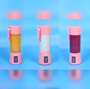 Portable Blender Juicer Cup Rechargeable USB Electric Fruit Juicer Mini Smoothie Maker Personal Juicer Blender High Speed Cod