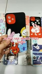 BD - CASE VIVO Y75 5G T1 5G SOFTCASE MOTIF TWO TONE CANDY COLOUR CASE NEW MOTIF