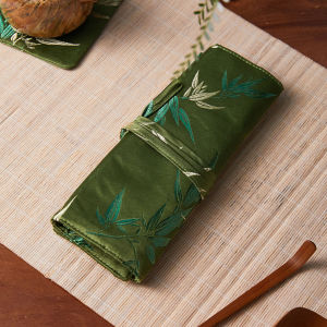 Green Bamboo Tea Set Tools Accessories