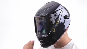 Welding Mask 1/1/1/1 Auto Darkening Welding Helmet Large View 3.93x3.81inch True Color 4 Sensors for MIG MAG MMA Welder Machine