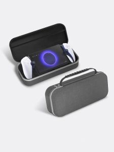 Aolion(澳加狮) | Portable Case Bag for PS Portal Case EVA Hard Carry Storage Bag For Sony PlayStation 5 Portal Handheld Game Console Accessories