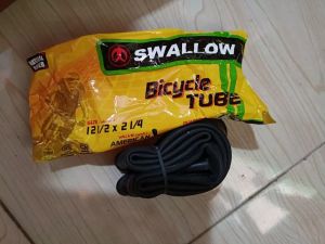 Ban Dalam Sepeda Anak 12 BMX Mini Lipat Ukuran 12 1/2 x 2 1/4 Inci Tipe Pentil America Valve