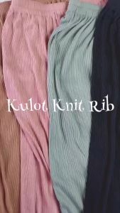 Celana Highwaist Kulot Knit Maxiline Premium Termurah / Kulot Rajut High Waist Termurah