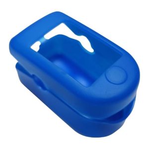 Oximeter Case Effective Protective Soft Comfortable Pulse Oximeter Case for Indoor for Outdoor for Home Finger Clip Oximeter Protective Case Silicone Storage Bag Medical Oximeter Protective Holder Finger Pulse Protective Bracket