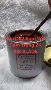 Màu cam candy Honda AirBlade 2013 2015 - Sơn auto lacquer 2K (Tự Bóng)