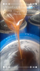 Madu Hitam Pahit Murni Asli 35O gr 100% Alami Pure Natural Raw Honey