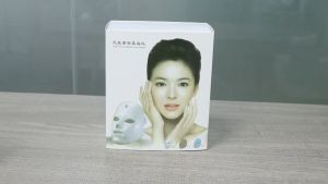 Suolaer 7 Colors Light LED Facial Mask with Neck Face Care Treatment Beauty Anti Acne Therapy Face Whitening Skin Rejuvenation Machine