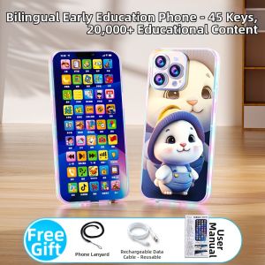 HUANGEN | Educational Teething Baby Phone Toy