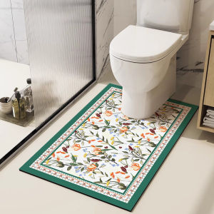 LEKEN | American U-Shaped Silica Diatom Suction Dry Bathmat