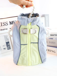 Thickened Autumn Winter Dog Clothes Outdoor Vest for Small Dogs Teddy Bichon Pet Warm Casual Style Cotton Coat Cute Trendy