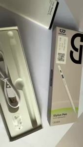 GOOJODOQ | GOOJODOQ GD017 2 in1 Dual system Stylus Pen Universal for IPad and Android Systems Clear Digital Display Magnetic Suction