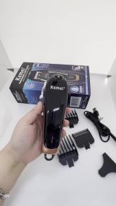 Kemei | KM-1756 Tông Đơ Cắt Tóc Chuyên Nghiệp Tông Đơ Cắt Tóc Điện Không Dây Sạc Điện Nam Máy Cắt Phai Màu Công Suất Mạnh 3-4 Đầu Phun