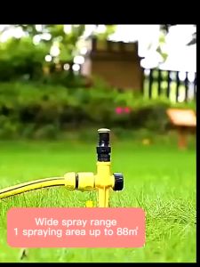 (ส่งจากไทย)สปริงเกอร์ ปรับองศาน้ำได้ตามต้องการ สปริงเกอร์ปักลงดิน รดน้ำสวน รดน้ำแปลงผัก สปริงเกอร์ใบบัว หัวรดน้ำ พร้อมส่ง