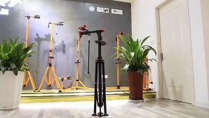 NLIM Adjustable Bike Repair Stand and Heavy Duty Cycling Wash Frame
