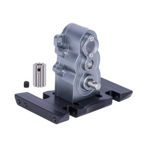 Metal Vertical Gear Box High Performance Gearbox for 1/10 RC Crawler Car Traxxas TRX4 Defender Axial SCX10 RC4WD Upgrade Parts