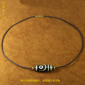 สร้อยคอทองคำสำหรับผู้ชายและผู้หญิงพร้อมเชือกผูกปมสูงสุดหรูหราพร้อมเครื่องรางนำโชคขนาดเล็ก สร้อยคอแบบผูกคอแบบใหม่