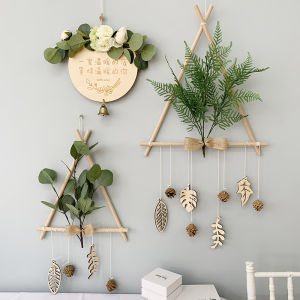 Nordic Style Ins Log Wall Decoration: Enhance Your B&B & Restaurant Aesthetics