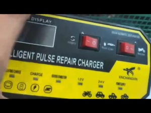 【6800A】 Heavy Duty Car Battery Charger 12V/24V Japan 5 in 1 Intelligent Pulse Repair For Motorcycle Fast Charging Portable Charger Fully Automatic Voltage Power Saving Fast Charger