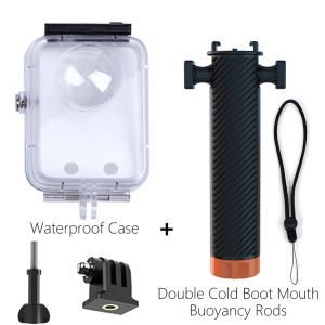 Probty Waterproof Case for DJI Osmo 360 147FT/45M Protective Underwater Diving Housing Scuba Snorkeling Swimming Accessory