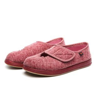 FECHENG 2024 Womens Diabetes Shoes Velcro Cover Width Shoes Adjustable Indoor\Outdoor Swollen Shoes