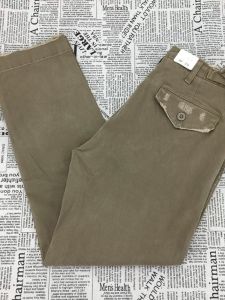 กางเกงทำงานผ้าฝ้ายแท้สไตล์อเมริกันสำหรับผู้ชาย กางเกงขายาวทรงตรงที่ทนทานต่อการสึกหรอ กางเกงขายาวสีกรมท่า