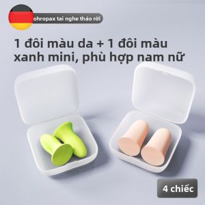 Tất Tay Áo Mềm Ohropax L138 Dùng Cho Giấc Ngủ Giảm Tiếng Ồn Cách Âm Chống Tiếng Ồn Dùng Tại Nhà Bảo Vệ Tai