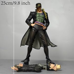 Bandai | 25cm 9.8 inch Anime Jotaro Kujo Figures Pvc Statue Desktop Ornamen Collection Statue Model Decoration Room Desk Toys Gifts