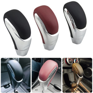 Gearbox Handles Leather Automatic Gear Shift Knob Stick Lever Shifter For Mazda MX-5 2010 CX-5 CX-7 CX-9 For Mazda 3 5 6 8