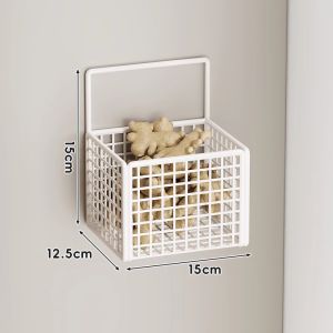 QINQI | No-Drill Wall-Mounted Kitchen Storage Shelf