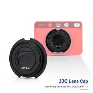JJC Automatic Lens Cap For Leica SOFORT 2Rotate Counterclockwise to Open Clockwise to Close