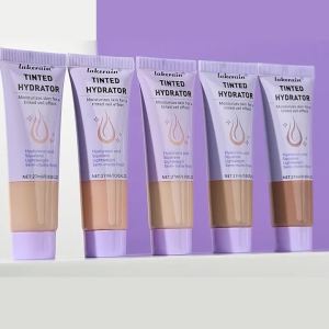 Lakerain Tinted Hydrator Buildable Coverage Intense Moisturizing  Even Skin Tone Semi-matte Finish Makeup Moisturizing Cream