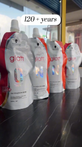 Uốn Duỗi Dập Định Hình Schwarzkopf Glatt Dùng Cho Tóc Khỏe Trung Bình Tóc Yếu & Dập 400ml