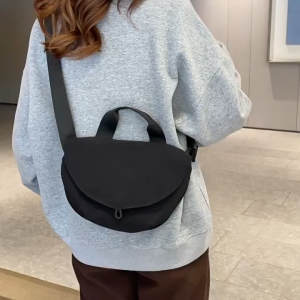 Tas Bahu Wanita new Japanese style ringan simple shoulder bag versatile cloth bag high-end messenger bag