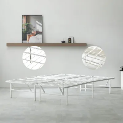 Zinus | Upgraded Foldable No-assembly Required Metal Bed Frame