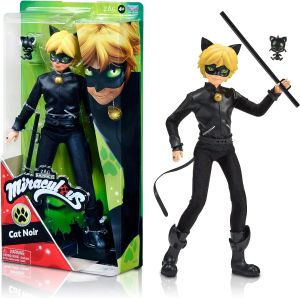 Miraculous Ladybug Cat Noir Action 11 inches Doll by Playmates Toys