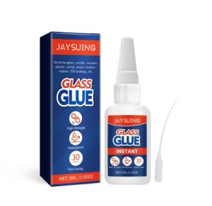 Jaysuing hàn cường độ cao keo dầu phổ quát siêu keo dính keo mạnh nhựa gỗ gốm sứ kim loại hàn đại lý tự làm xe window phone màn hình bộ đồ nghề điện kính chữa keo tự động trầy xước kính vết nứt khôi phục kính chắn gió công cụ sửa chữa phụ kiện xe hơi