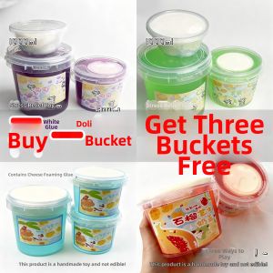 Jiaxun | Grape Sea Salt Cheese Foam Aesthetic Slime Non-sticky Playful Toy