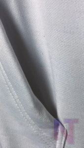 Sweater pria tebal viral sablon Skater warna putih hoodie keren distro bahan fleece lengan panjang