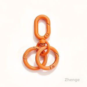 ZHENGEGE | Macaron-colored Keychain Metal Accessory