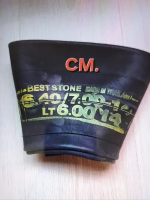 ยางในรถไถนาขอบ 14 ยี่ห้อBESTSTONE (1เส้น)ใส่รถร่องอ้อย รถไถนาiseki รถอีแต๋น เหนียว ทน คุ้มค่า 6.00/6.50-14 จุ๊บสั้นผอม