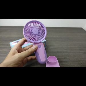 Kipas Mini Portable 3 Kecepatan dengan Stand & Kipas Karakter MJ122