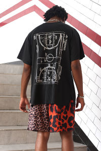 FOAG Summer American Sports Court Short Sleeve T-Shirt Basketball Quick Dry Breathable Sweat Training Uniform Half Sleeve Shooting Suit